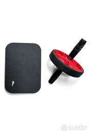 Ruota addominali Crivit nuova + tappetino