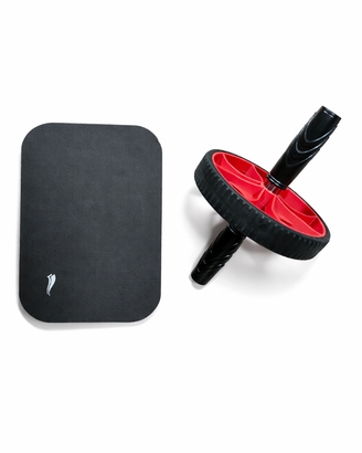 Ruota addominali Crivit nuova + tappetino