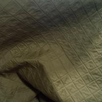 Tessuto trapuntato verde militare 5,00