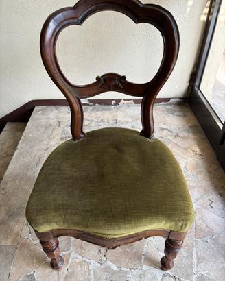 Sedie in stile Luigi Filippo