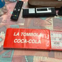 Tombola Coca-Cola vintage anni 90 originale