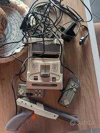 console 8 bit family game + joypad + pistola