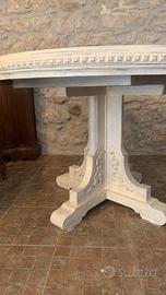 Tavolo torno allungabile ovale