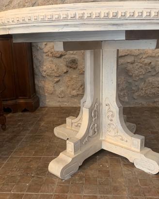 Tavolo torno allungabile ovale