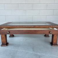 Tavolino da soggiorno in legno massello