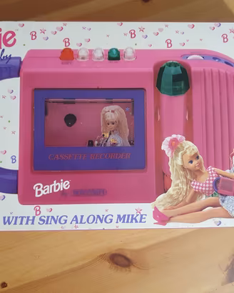 Scatola Radio Barbie Bontempi Singalong Cassette