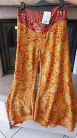 pantaloni stile indiano nuovo con etichetta