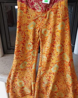 pantaloni stile indiano nuovo con etichetta
