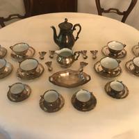 Antiquariato servito tè/caffè porcellana Bavaria