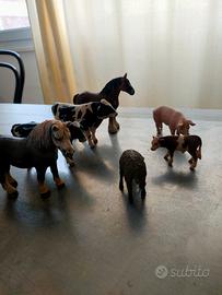 serie animali plastica 