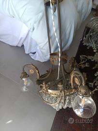 lampadario stile impero 