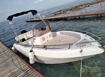 Imbarcazione fuoribordo motore Mercury F115