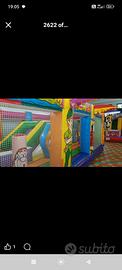 Scivolo playground gonfiabile