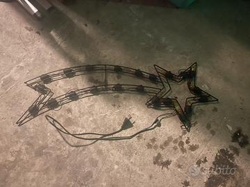 Stella cometa addobbo natalizio