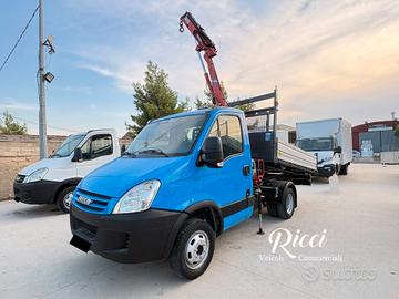 IVECO T. DAILY 35C RIBALTABILE TRILAT. + GRU STERN