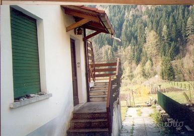 Appartamento con terreno in posizione centrale