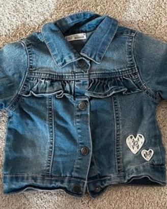 Giubbotto di jeans bimba piazza Italia 12 18 mesi