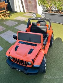 Macchina Jeep rubicon elettrica bambini