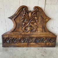 Testiera letto in legno