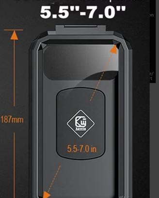 Kewig Supporto per telefono da moto