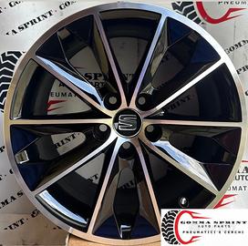 4 CERCHI IN LEGA ORIGINALI RAGGIO 16 SEAT IBIZA