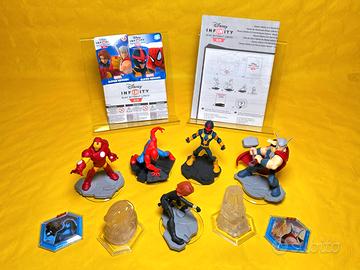 ✅ Lotto Personaggi Disney Infinity 2.0 Marvel PS4