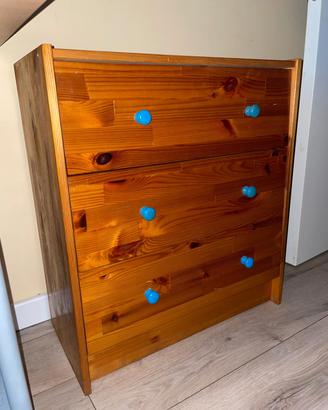 DUE CASSIETTERE IKEA IN LEGNO