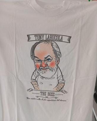 T-Shirt Uomo Grafica Satirica "Pizza Spaghetti"