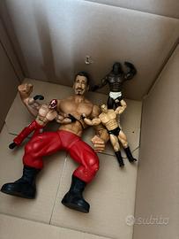Lotto personaggi wwe vintage