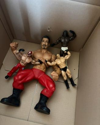 Lotto personaggi wwe vintage