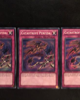 Yugioh catastrofe perfida lcyw it148 super 1ª 3x