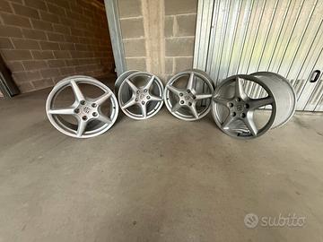 Cerchi porsche 997 5 razze 18”