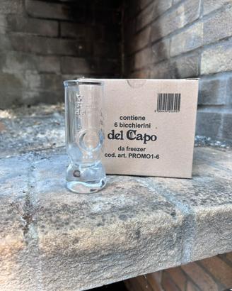 Bicchieri per Amaro del Capo