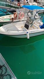 BARCA OPEN 550 + MOTORE + CARRELLO omol