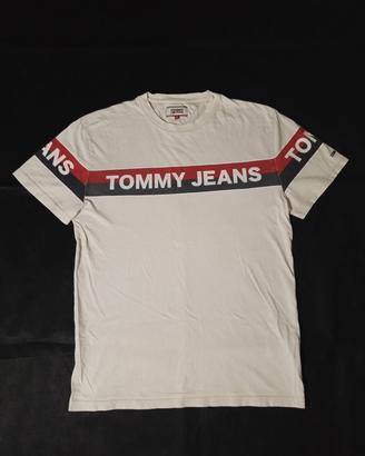 Maglietta Tommy Jeans tricolore taglia S