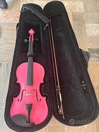 Violino 4/4 Rosa Completo di Custodia e Accessori
