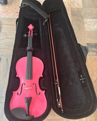 Violino 4/4 Rosa Completo di Custodia e Accessori