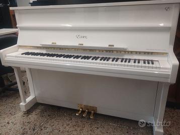 Pianoforte Essex bianco pari nuovo A TASSO ZERO