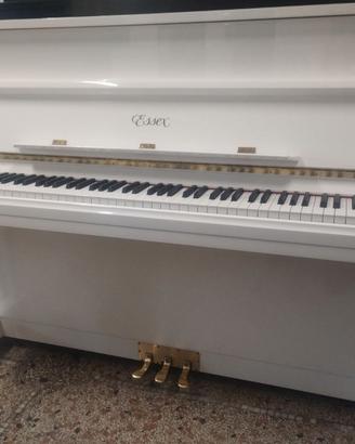 Pianoforte Essex bianco pari nuovo A TASSO ZERO