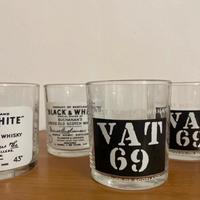 Bicchiere da whisky da collezione 6pz