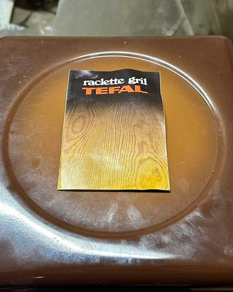 Raclette grill elettrica tefal
