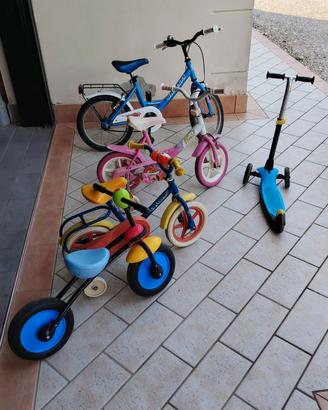 lotto bici e monopattino