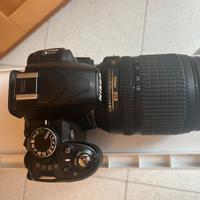 Macchina fotografica Nikon d3100 + obiettivo
