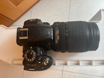 Macchina fotografica Nikon d3100 + obiettivo
