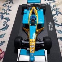 Modellino F1 RENAULT scala 1/18 Jarno trulli