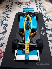 Modellino F1 RENAULT scala 1/18 Jarno trulli