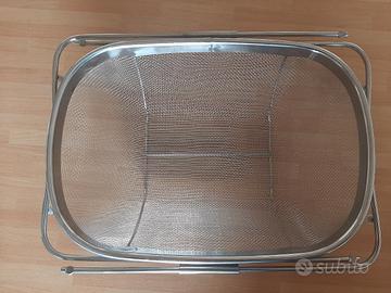 colino estensibile in acciaio inox per lavello 
