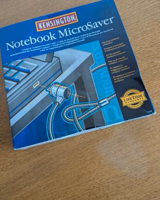 Cavo antifurto per notebook/ Pc portatile. Nuovo.