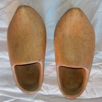 zoccoli usati in legno n. 34/35