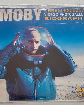 Moby biography CD: 5 brani esclusivi e tanto altro